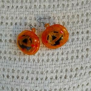 Pumpkin earrings